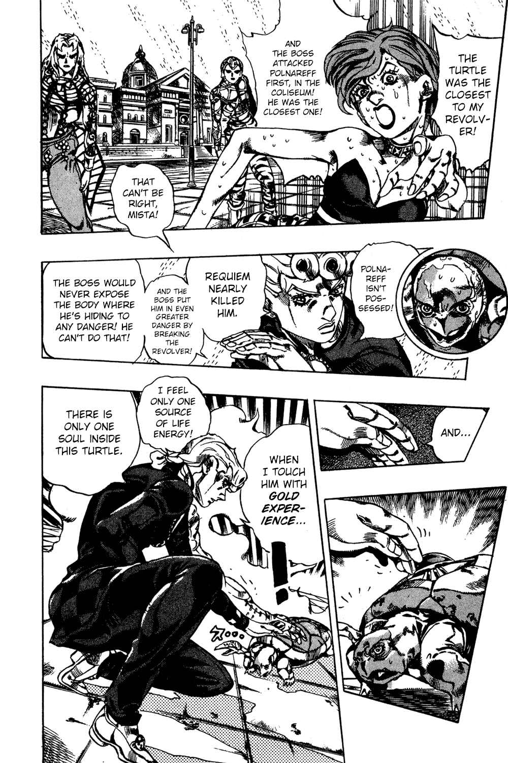 JoJo no Kimyou na Bouken: Part 5 - Ougon no Kaze Chapter 142 - Page 4