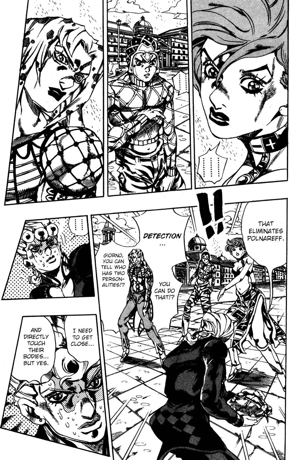 JoJo no Kimyou na Bouken: Part 5 - Ougon no Kaze Chapter 142 - Page 5