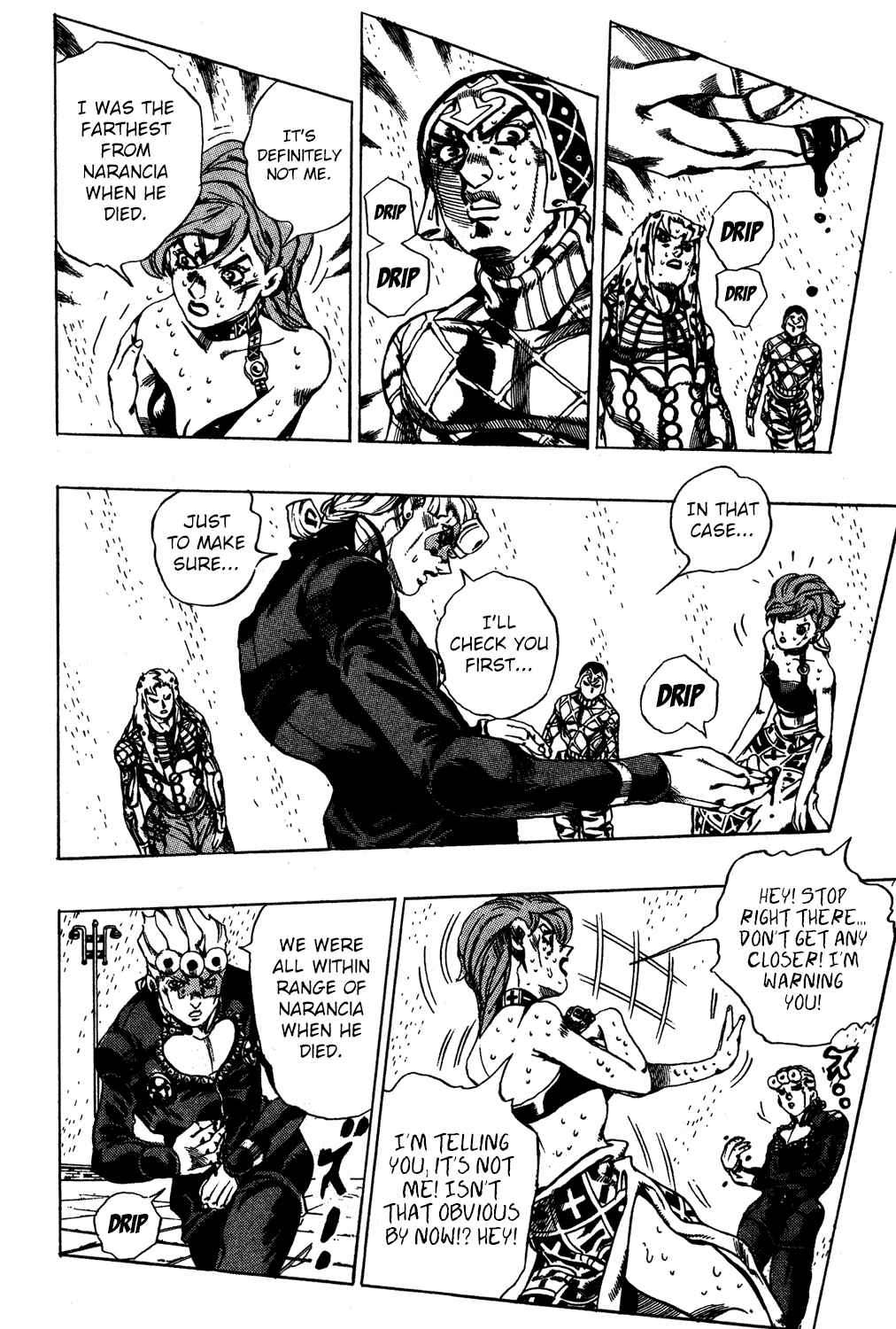 JoJo no Kimyou na Bouken: Part 5 - Ougon no Kaze Chapter 142 - Page 8