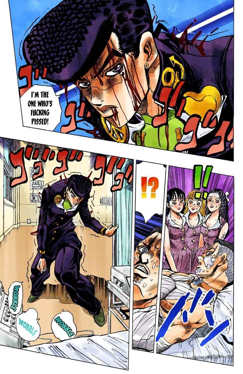 JoJo no Kimyou na Bouken: Part 4 - Diamond wa Kudakenai Color-ban Chapter 126 - Page 10