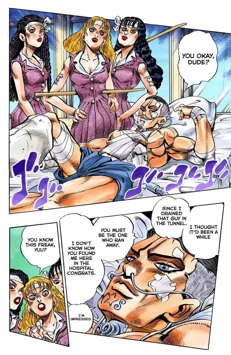 JoJo no Kimyou na Bouken: Part 4 - Diamond wa Kudakenai Color-ban Chapter 126 - Page 3