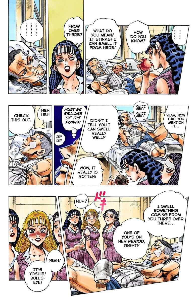 JoJo no Kimyou na Bouken: Part 4 - Diamond wa Kudakenai Color-ban Chapter 126 - Page 7