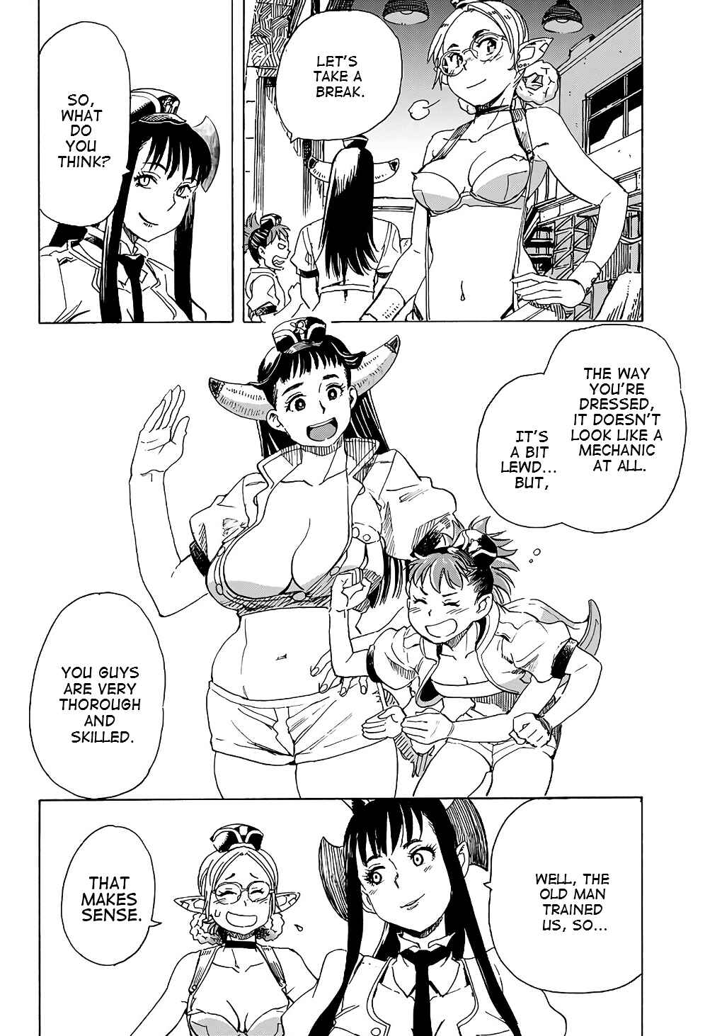 Elf to Bike to Teikoku Chiri Chousain to Chapter 12 - Page 12