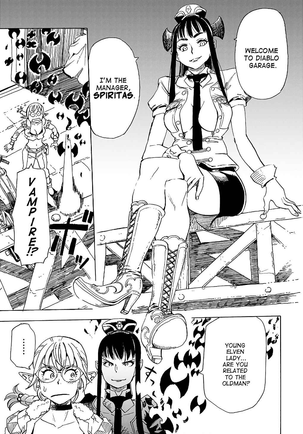 Elf to Bike to Teikoku Chiri Chousain to Chapter 12 - Page 3