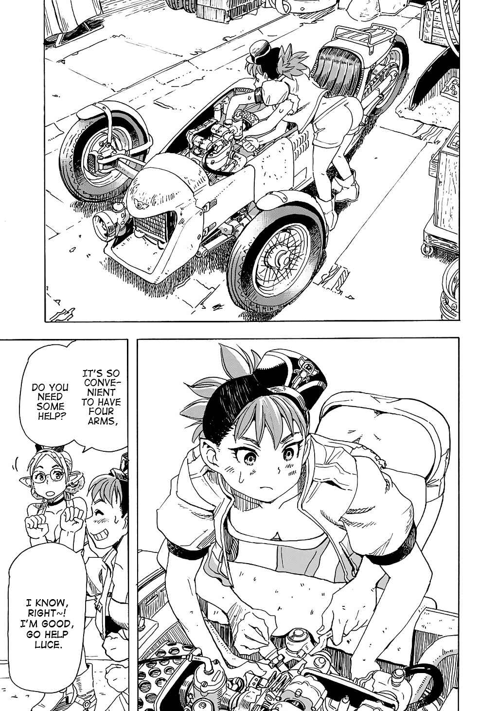 Elf to Bike to Teikoku Chiri Chousain to Chapter 12 - Page 9