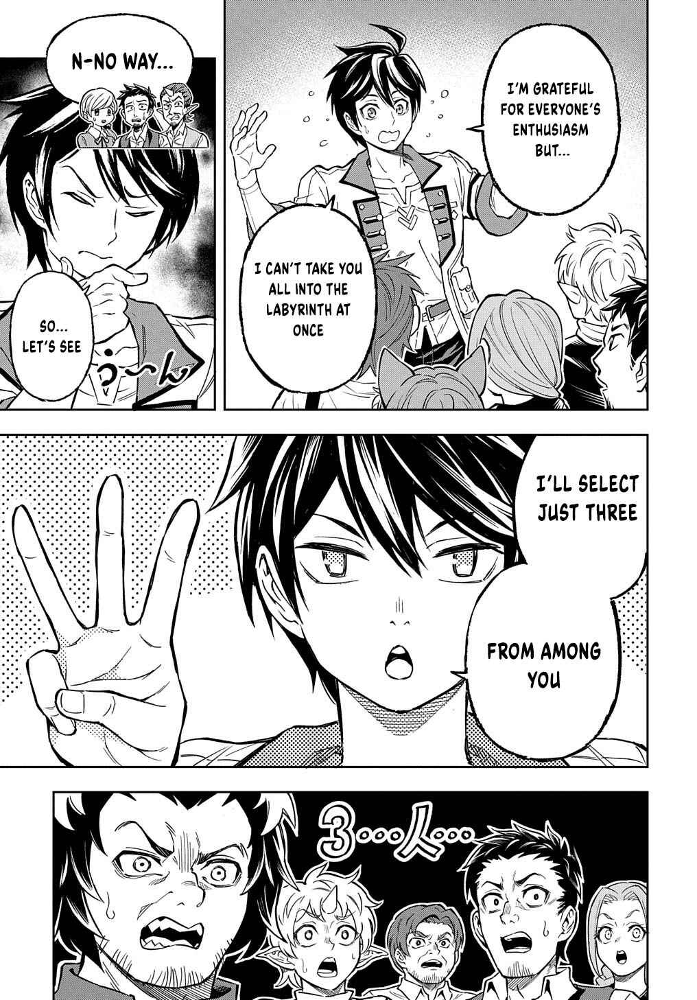 Meikyuu Teikoku no Tsukurikata - Renseijutsushi wa Mazu Risou no Mura wo Kaitaku Shimasu Chapter 13 - Page 4