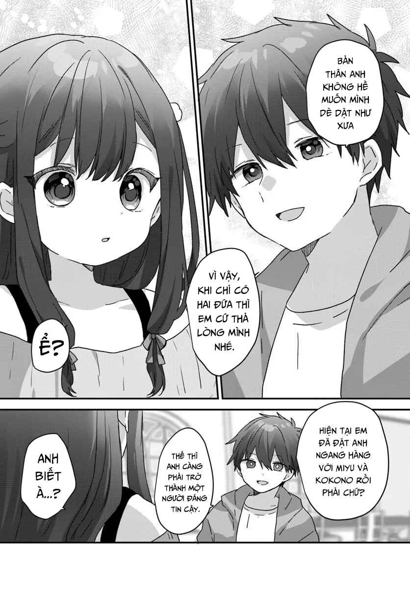 Daigaku Nyuugakuji Kara Uwasa Sareteita Bishoujo San Shimai, Ikiwakareteita Gimai Datta. Chapter 8 - Page 25