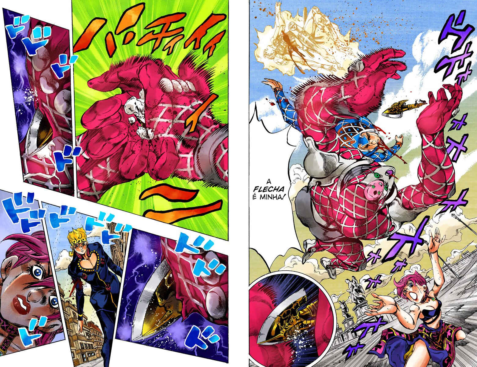 JoJo no Kimyou na Bouken: Part 5 - Ougon no Kaze Color-ban Chapter 145 - Page 3