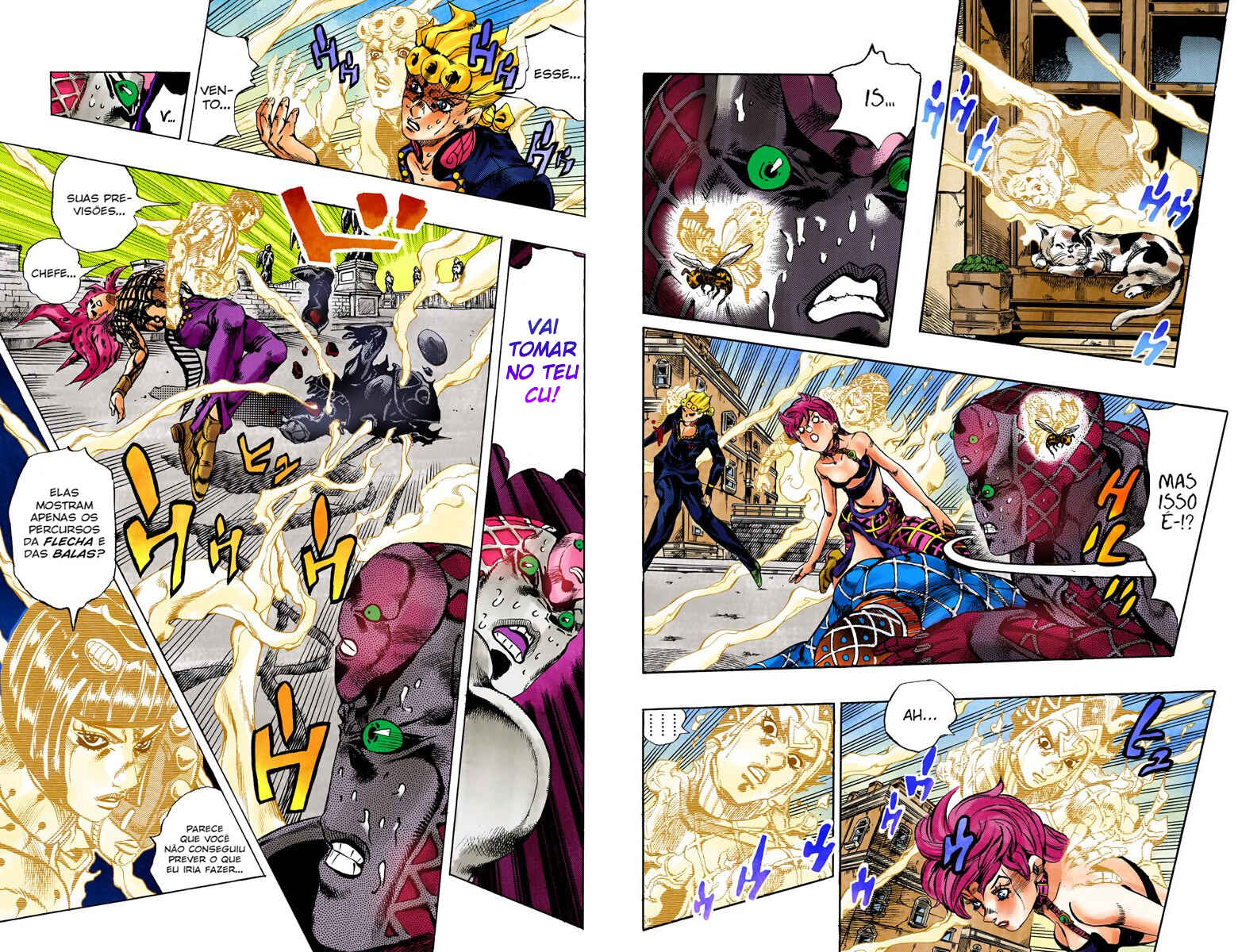 JoJo no Kimyou na Bouken: Part 5 - Ougon no Kaze Color-ban Chapter 145 - Page 6