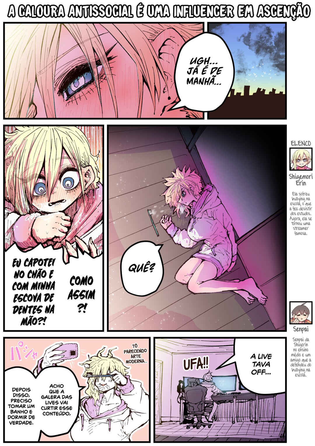 Kouhai wa Inkya Agari no Influencer Chapter 4 - Page 2