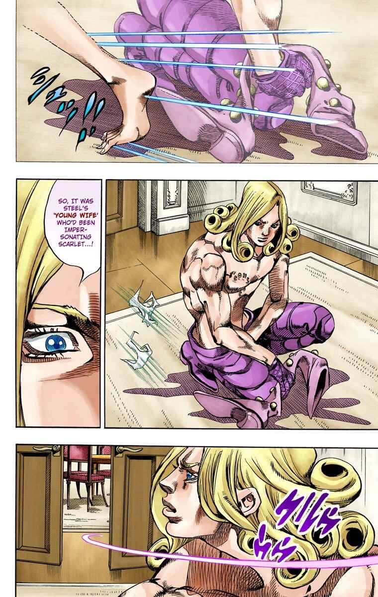 JoJo no Kimyou na Bouken: Part 7 - Steel Ball Run Color-ban Chapter 62 - Page 12