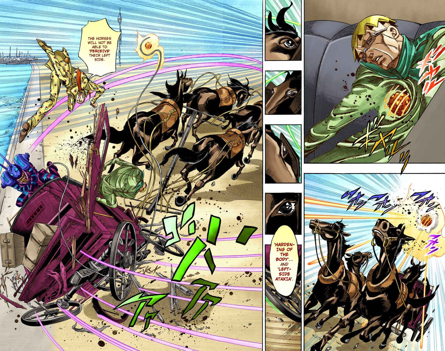 JoJo no Kimyou na Bouken: Part 7 - Steel Ball Run Color-ban Chapter 62 - Page 38