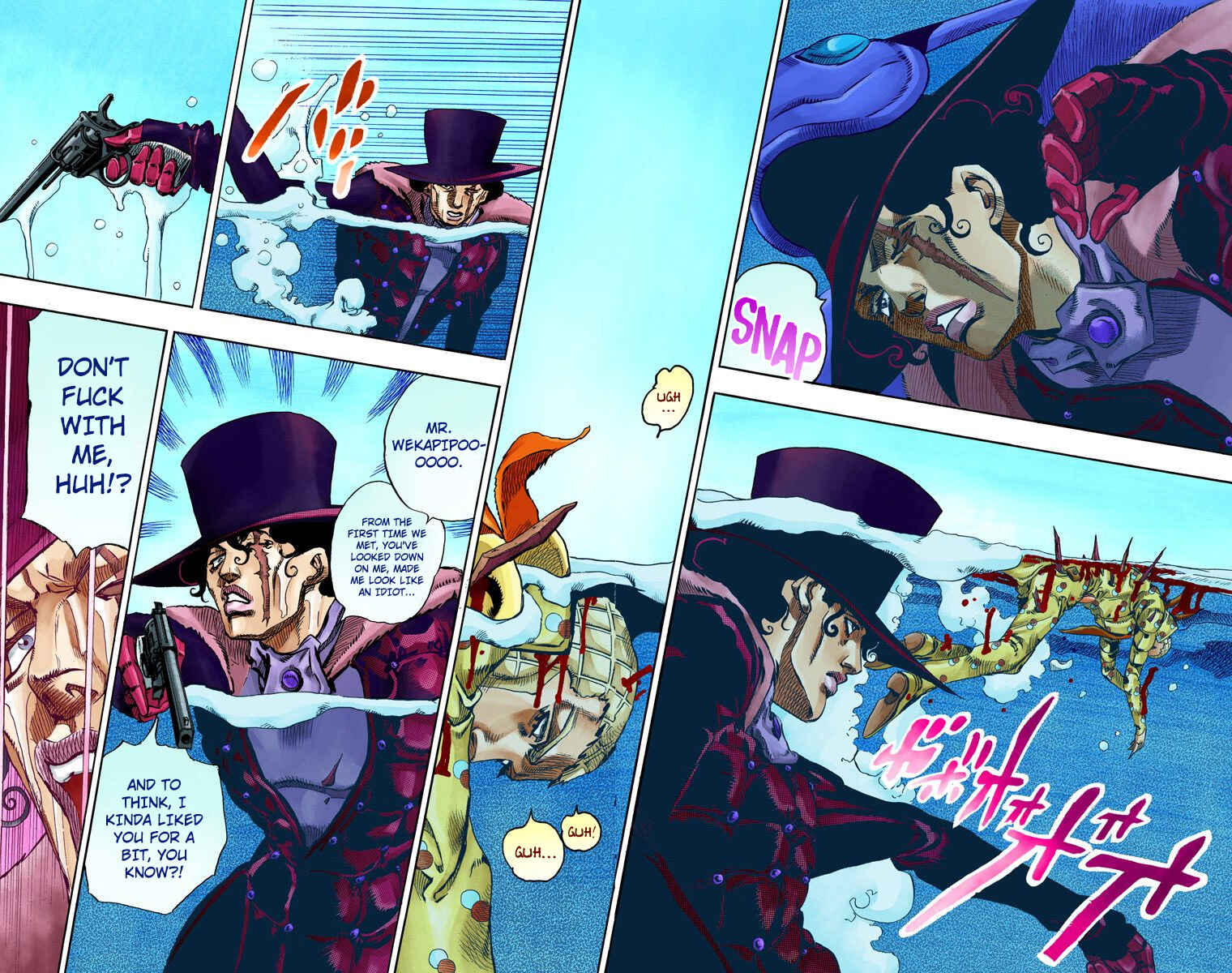 JoJo no Kimyou na Bouken: Part 7 - Steel Ball Run Color-ban Chapter 62 - Page 42