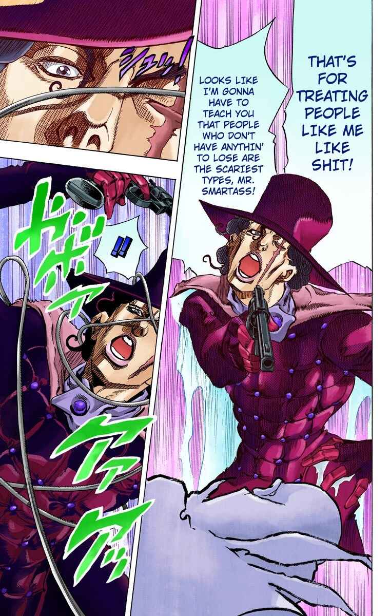 JoJo no Kimyou na Bouken: Part 7 - Steel Ball Run Color-ban Chapter 62 - Page 44