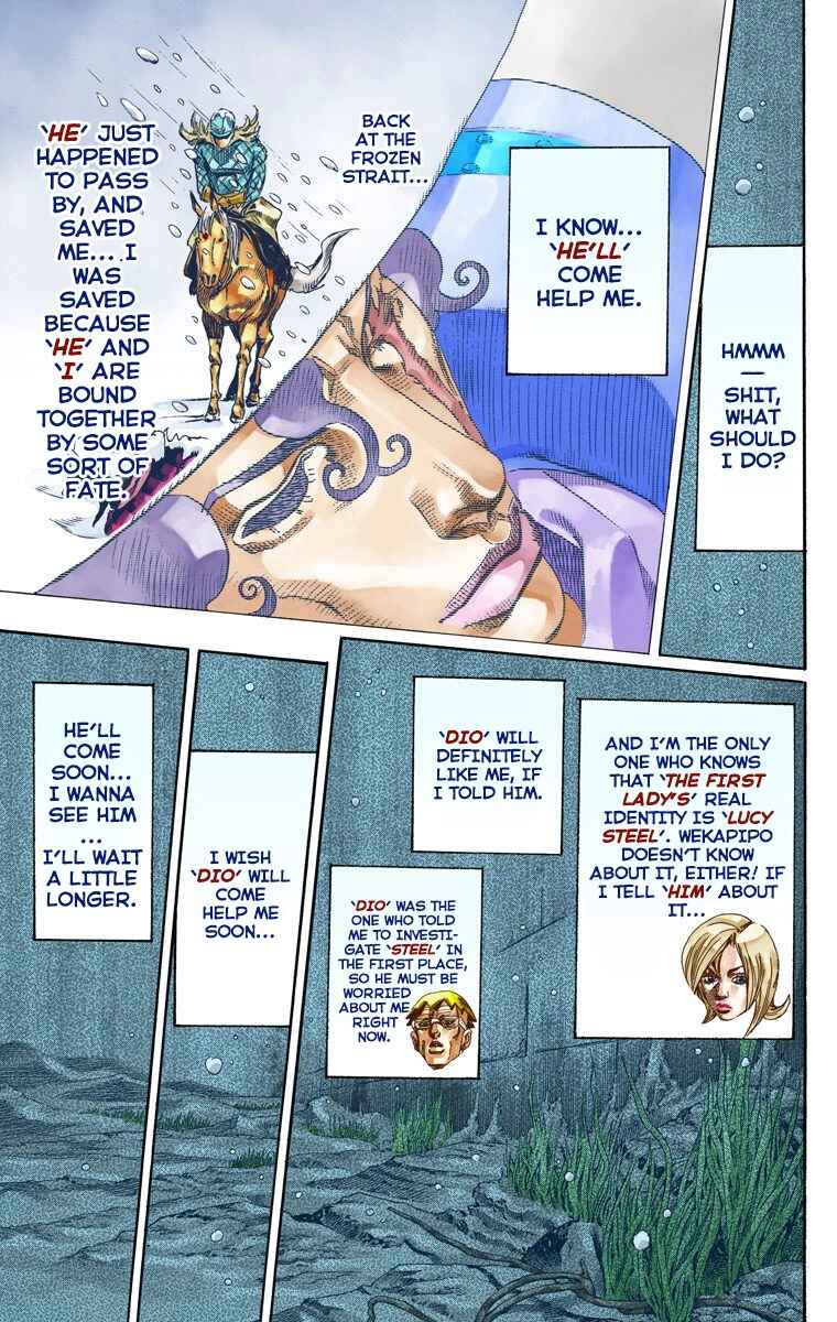 JoJo no Kimyou na Bouken: Part 7 - Steel Ball Run Color-ban Chapter 62 - Page 50