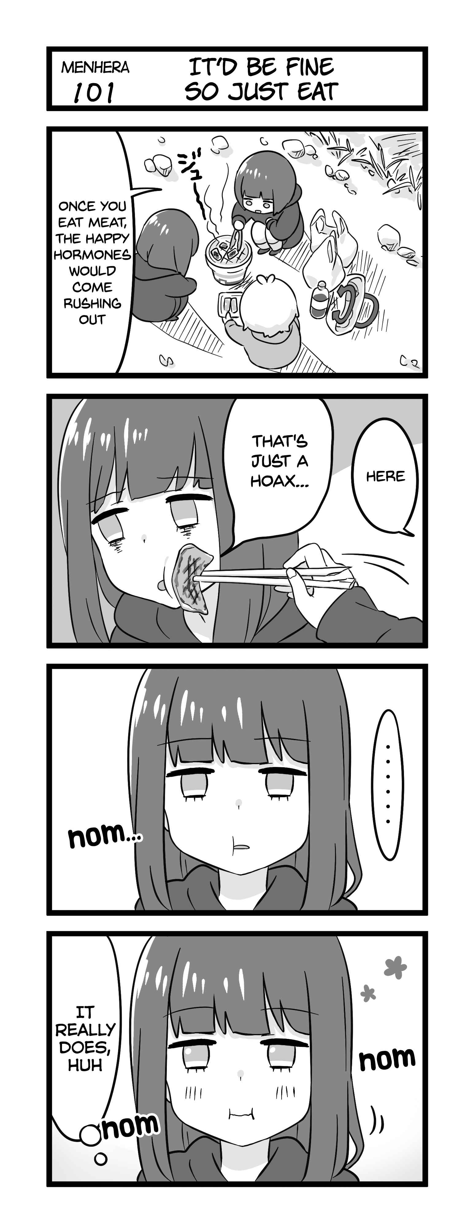 Menhera Shoujo Kurumi-chan Chapter 101 - Page 1