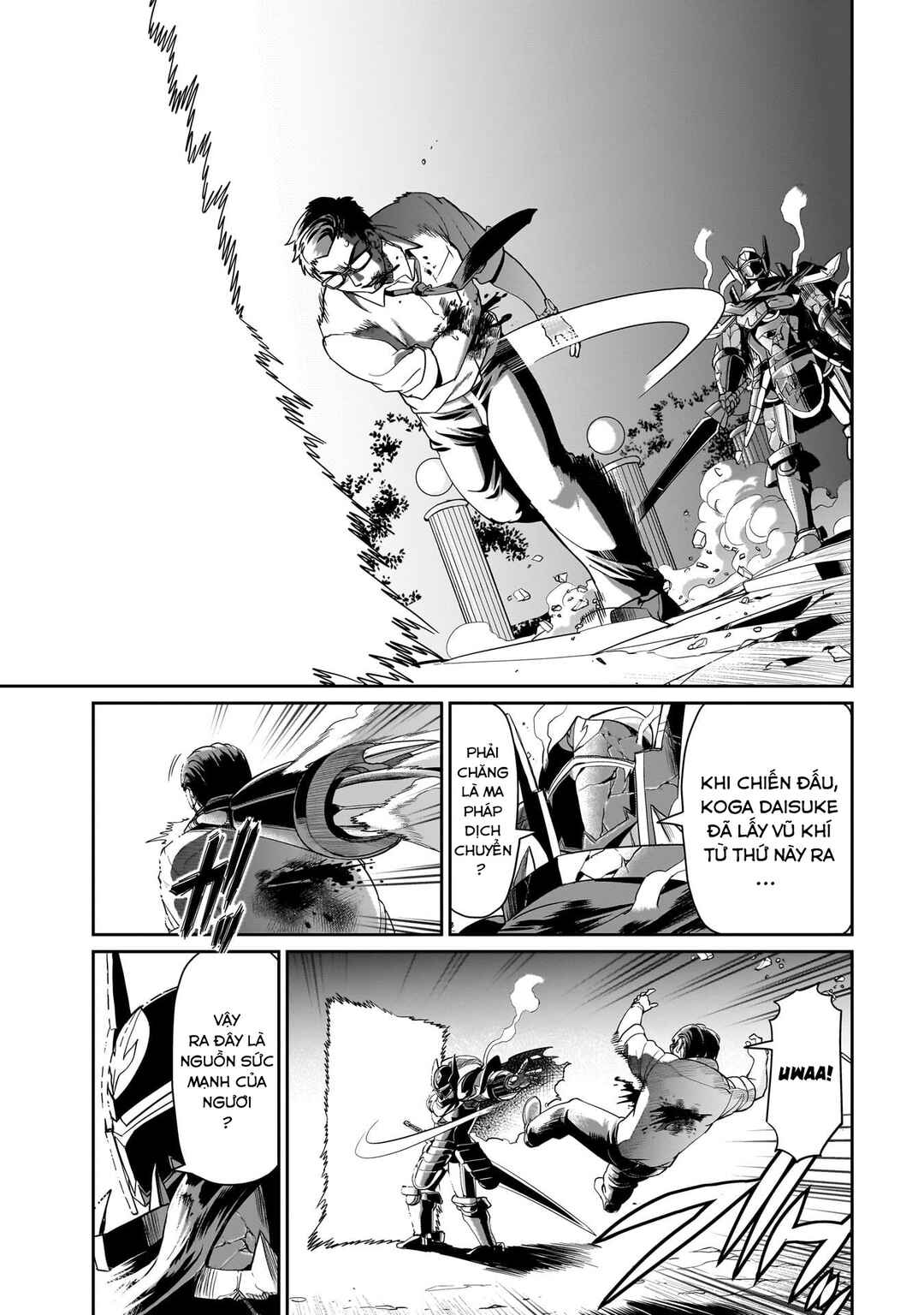 Isekai Shoukan Ojisan no Juu Musou Life ~Sabage-zuki Salaryman wa Kaisha Owari ni Isekai e Chokki Suru~ Chapter 28 - Page 7