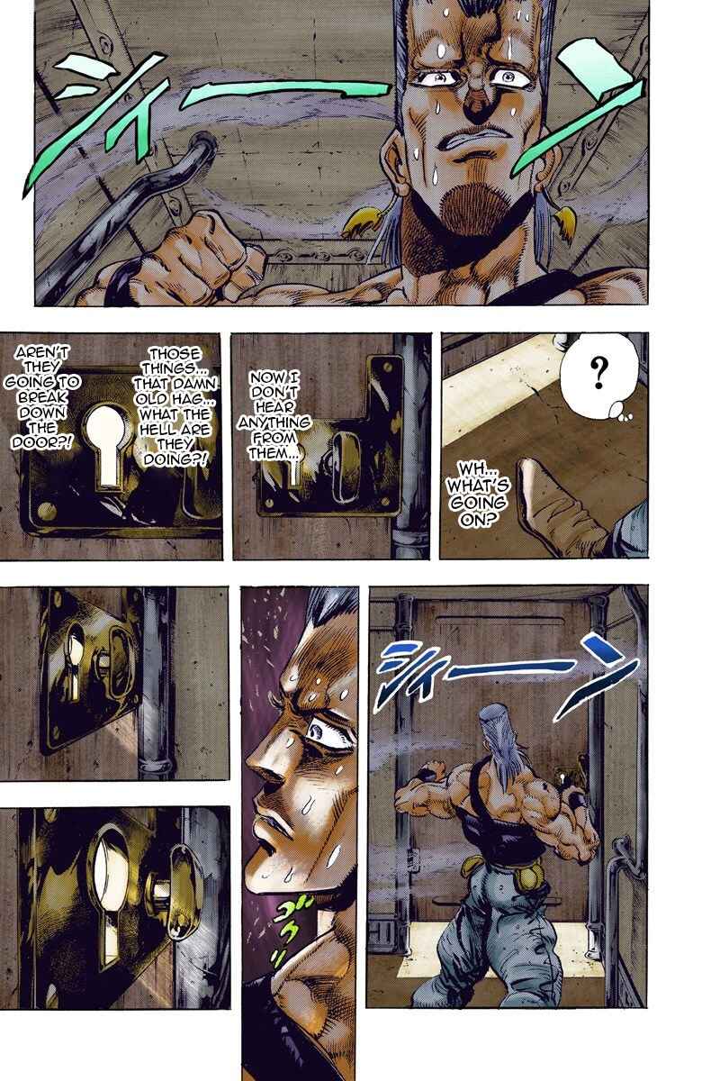 JoJo no Kimyou na Bouken: Part 3 - Stardust Crusaders Color-ban Chapter 45 - Page 9