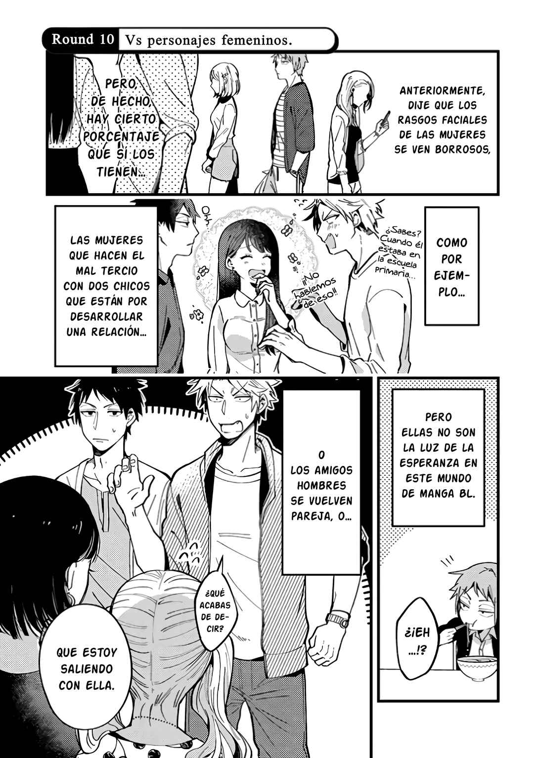 Zettai BL ni Naru Sekai vs. Zettai BL ni Naritakunai Otoko Chapter 6 - Page 1
