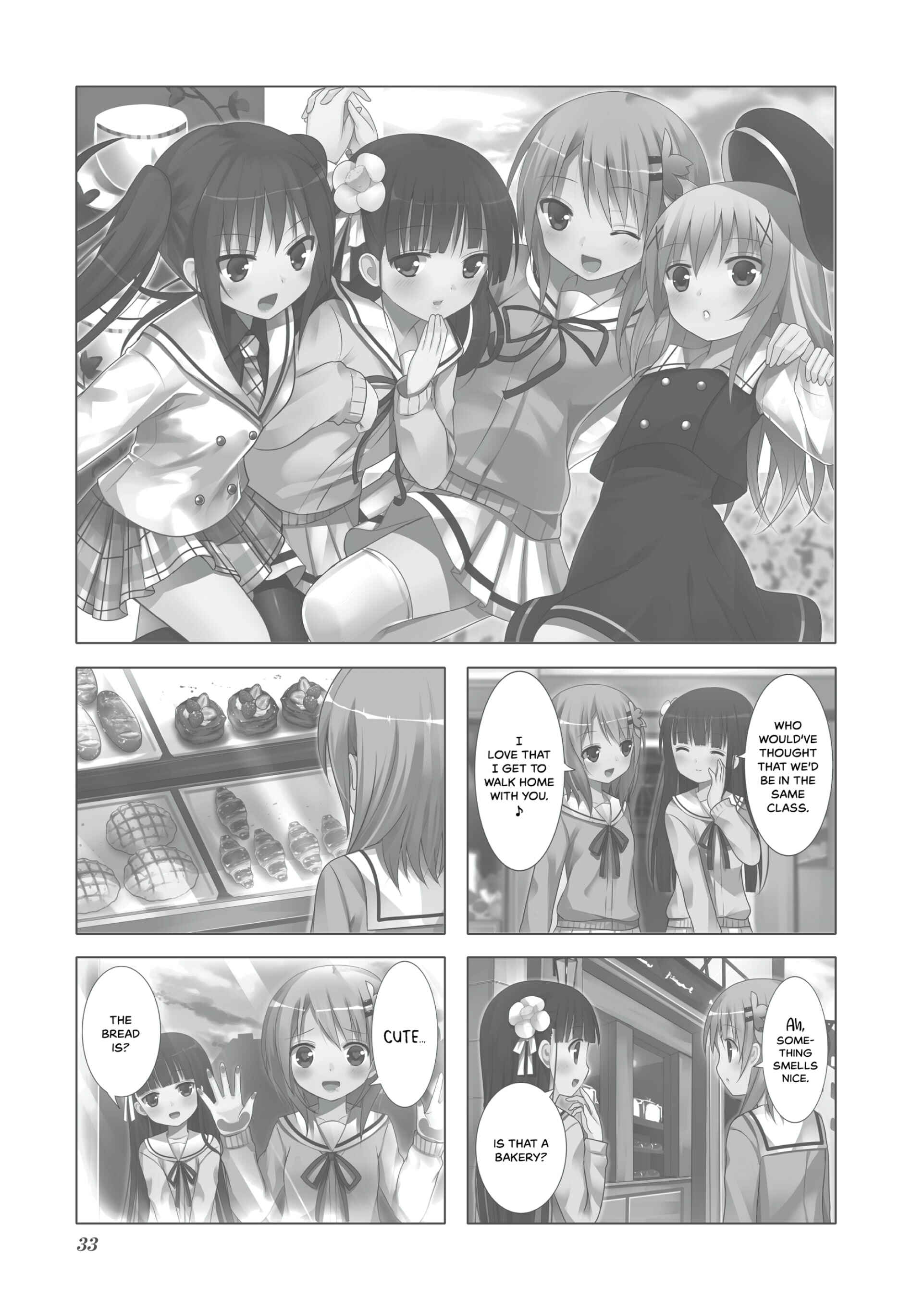 Gochuumon wa Usagi desu ka? Chapter 4 - Page 1