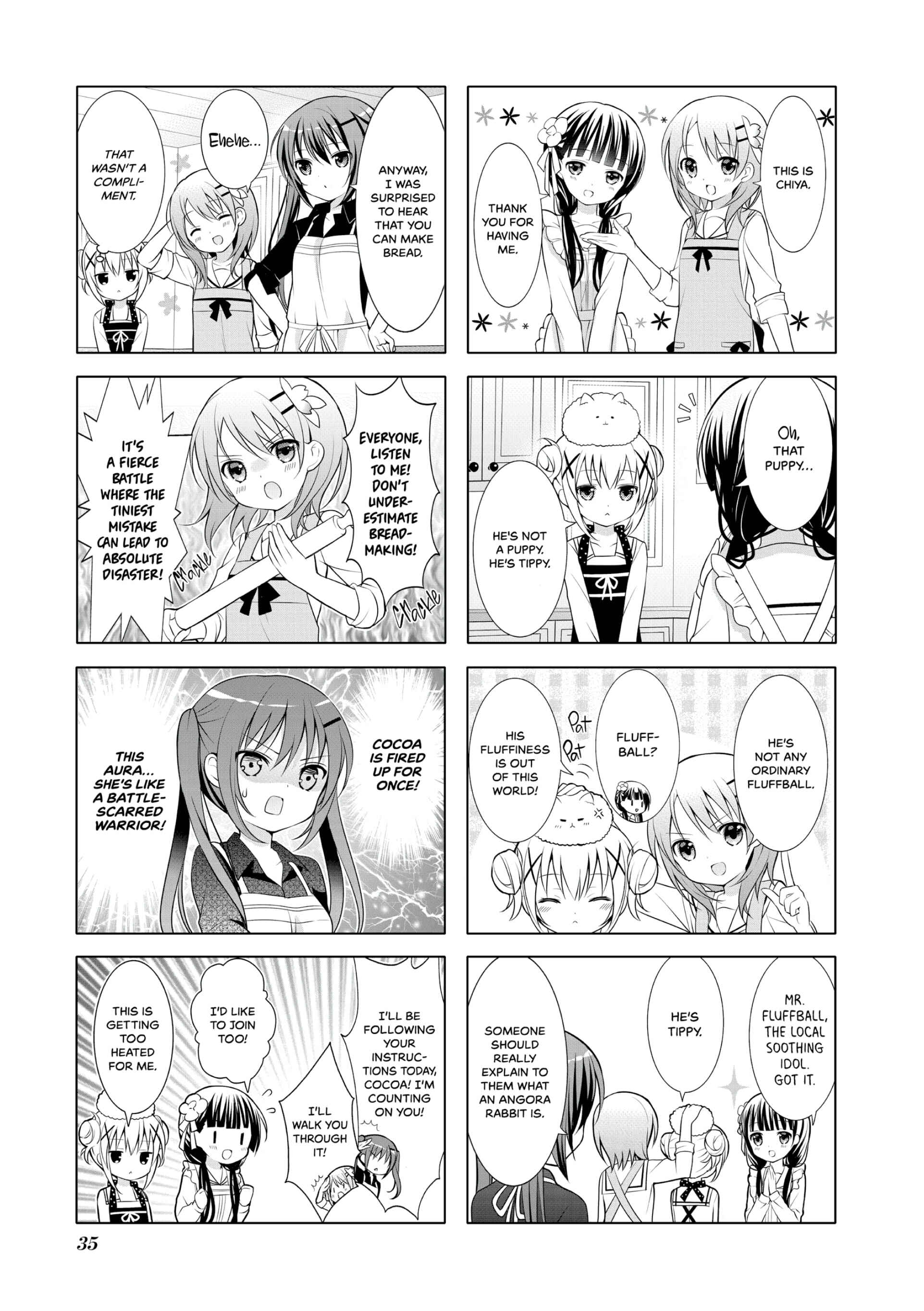 Gochuumon wa Usagi desu ka? Chapter 4 - Page 3