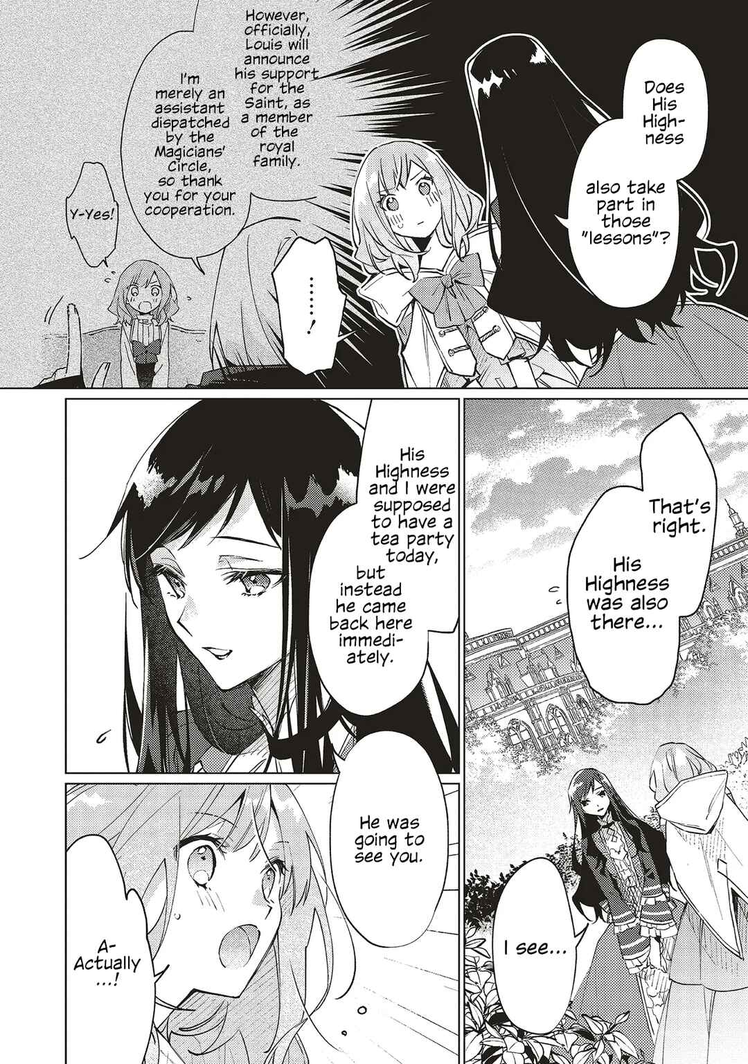 Gyakkou shita Akuyaku Reijou wa, Nazeka Maryoku wo Ushinatta node Shinsou no Reijou ni Narimasu: Seijo Anna no Monogatari Chapter 8 - Page 14