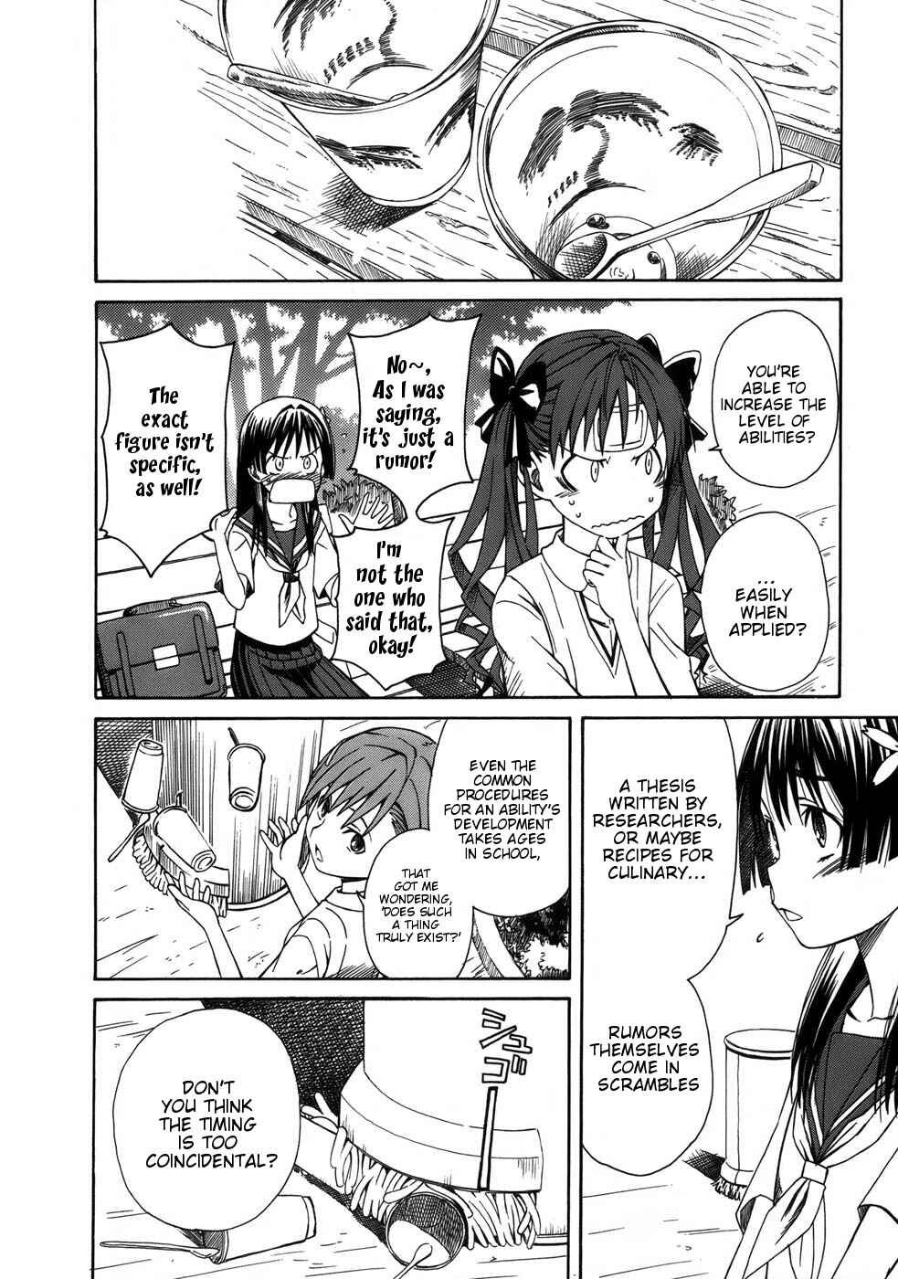 Toaru Majutsu no Index Gaiden: Toaru Kagaku no Railgun Chapter 6 - Page 10