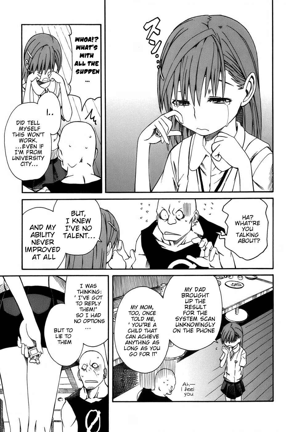 Toaru Majutsu no Index Gaiden: Toaru Kagaku no Railgun Chapter 6 - Page 19