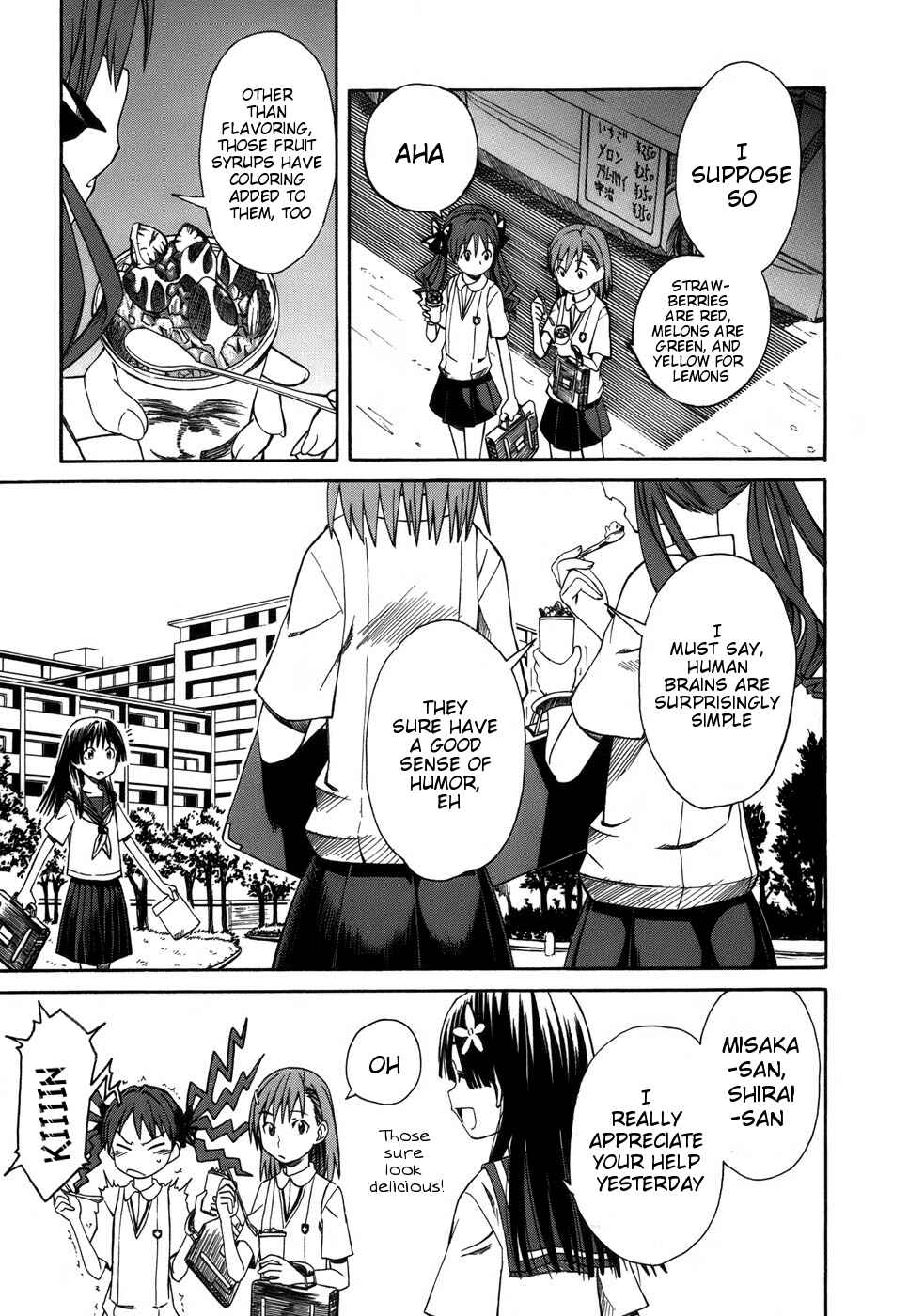 Toaru Majutsu no Index Gaiden: Toaru Kagaku no Railgun Chapter 6 - Page 7