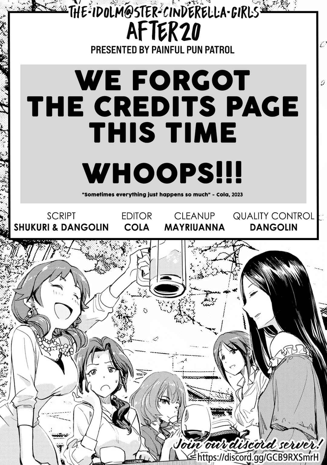 THE iDOLM@STER Cinderella Girls - After20 Chapter 15 - Page 21