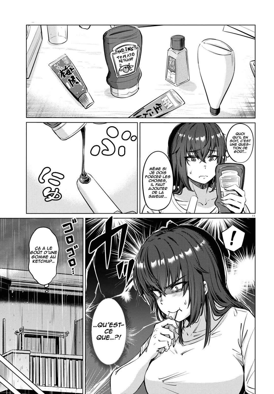 Genkai Dokushin Joshi (26) Gohan Chapter 3 - Page 12