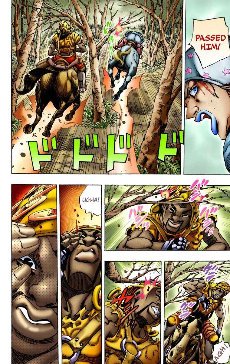 JoJo no Kimyou na Bouken: Part 7 - Steel Ball Run Color-ban Chapter 8 - Page 10
