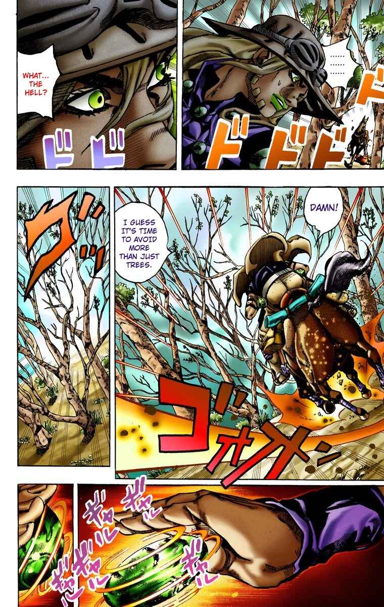 JoJo no Kimyou na Bouken: Part 7 - Steel Ball Run Color-ban Chapter 8 - Page 19