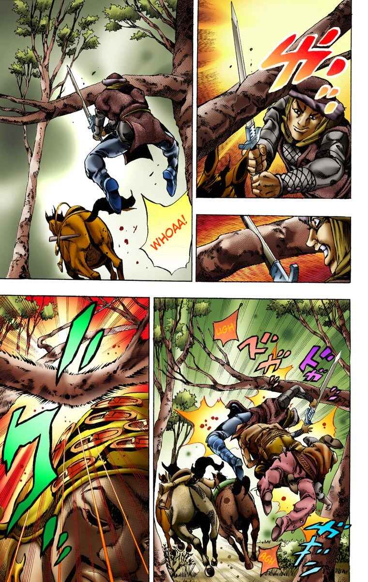 JoJo no Kimyou na Bouken: Part 7 - Steel Ball Run Color-ban Chapter 8 - Page 6