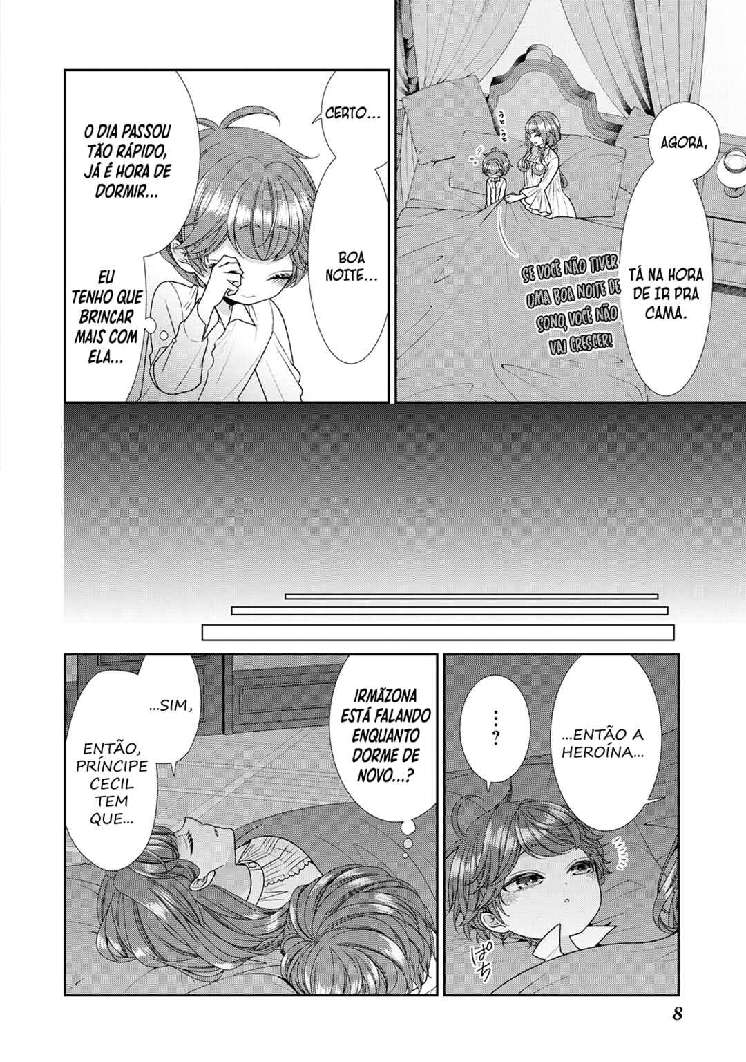 Jishou Akuyaku Reijou na Kon'yakusha no Kansatsu Kiroku. Chapter 33.5 - Page 9