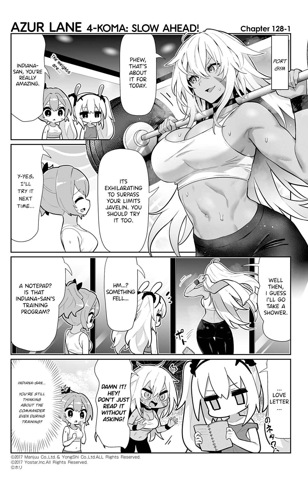 Azur Lane: Bisoku Zensin! Chapter 128 - Page 1