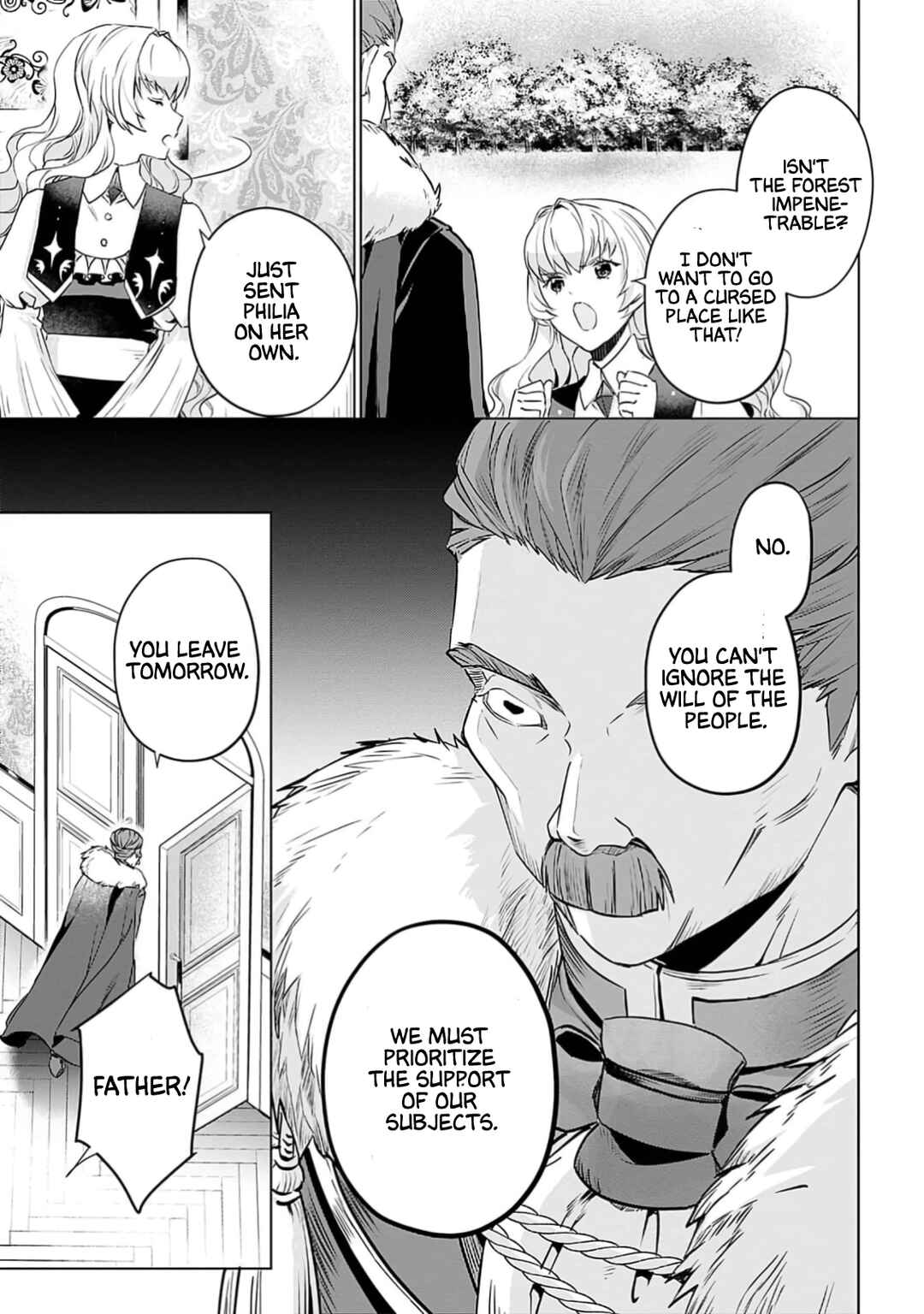 Azamukare Seijo to Shugoryuu no Konyaku Chapter 1 - Page 18