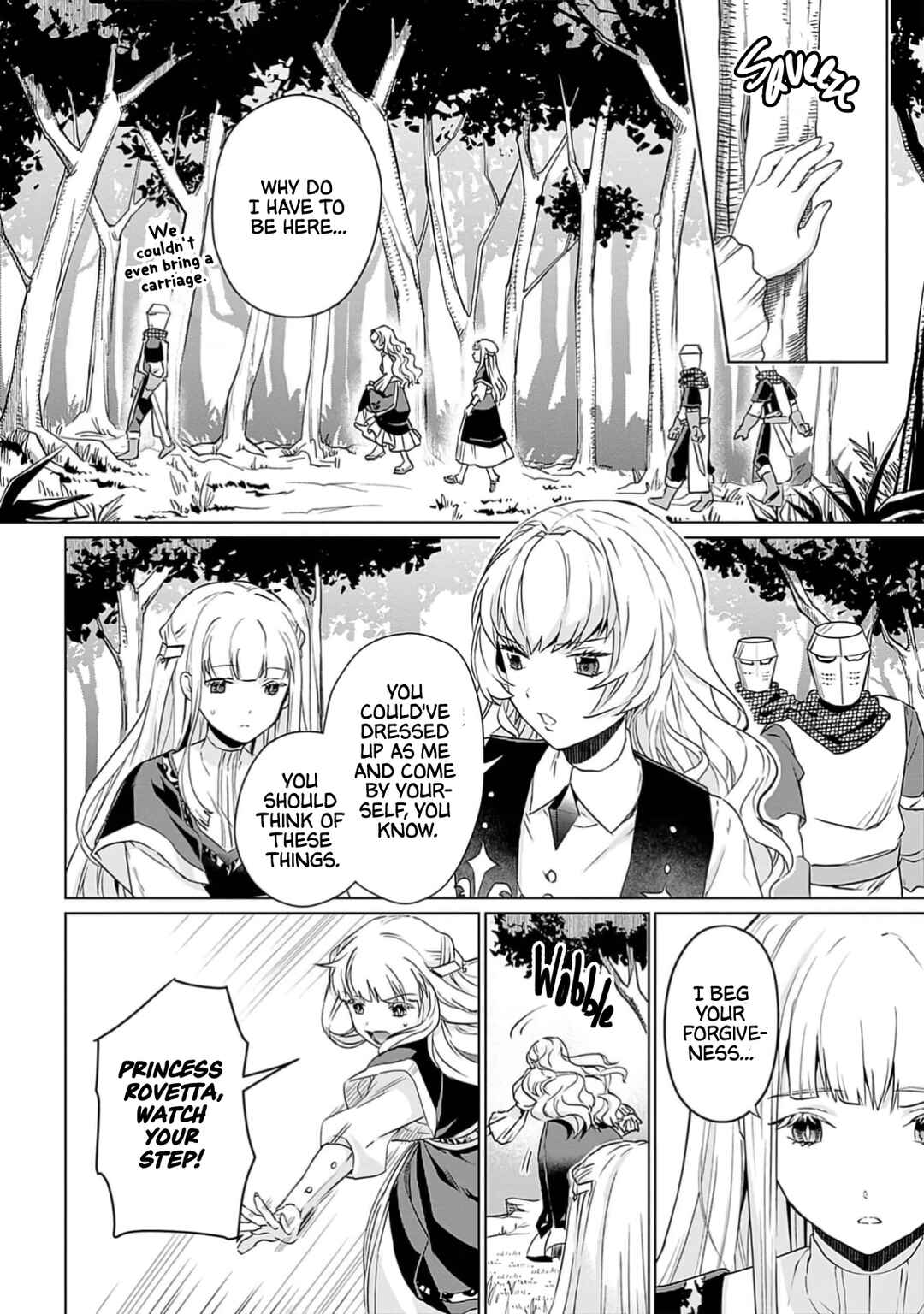 Azamukare Seijo to Shugoryuu no Konyaku Chapter 1 - Page 19