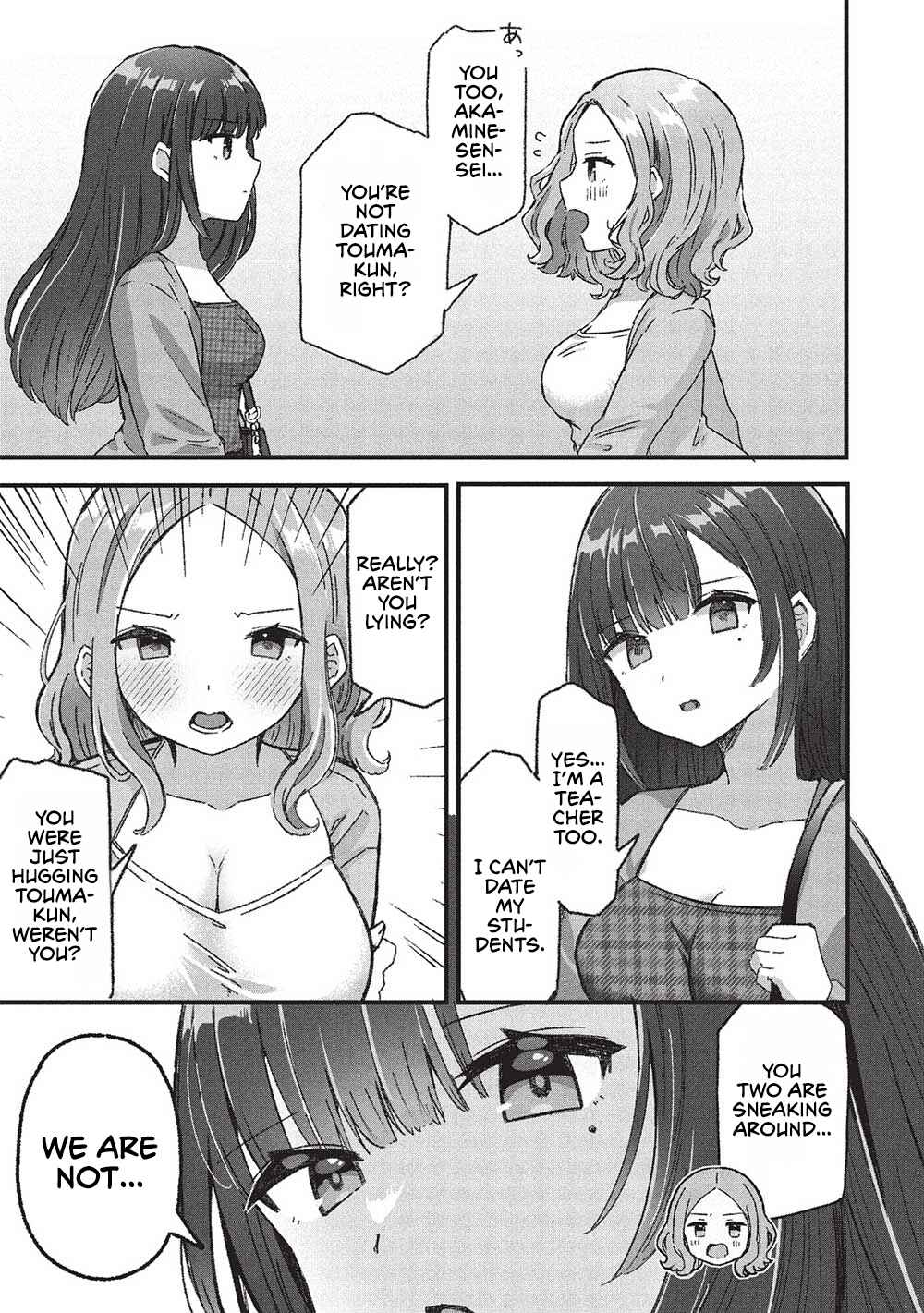 Motokano Sensei wa, Choppiri Ecchi na Katei Houmon de Kimi to no Ai wo Hagukumitai. Chapter 6 - Page 35