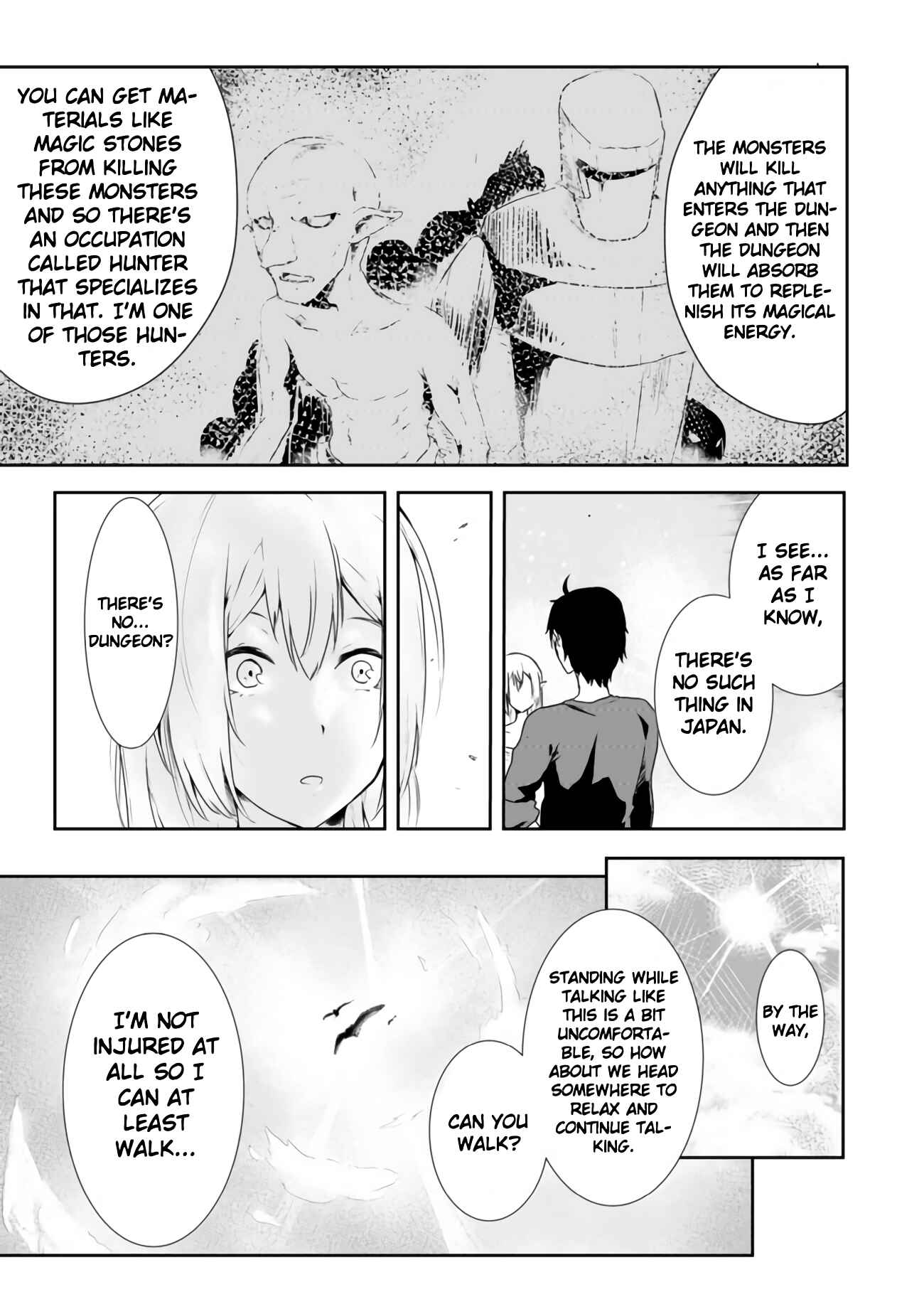 Mujintou de Elf to Kyoudou Seikatsu Chapter 1 - Page 11