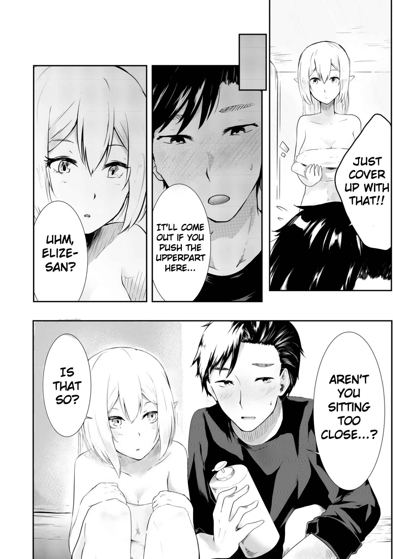 Mujintou de Elf to Kyoudou Seikatsu Chapter 1 - Page 26