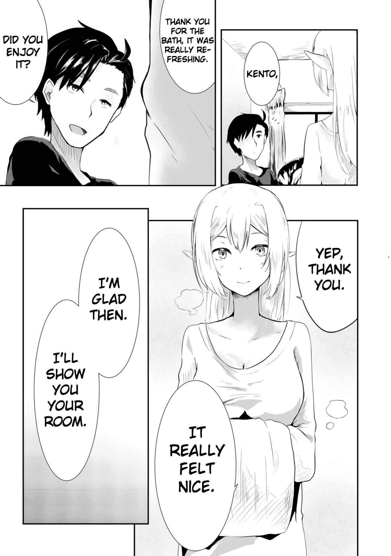 Mujintou de Elf to Kyoudou Seikatsu Chapter 1 - Page 29