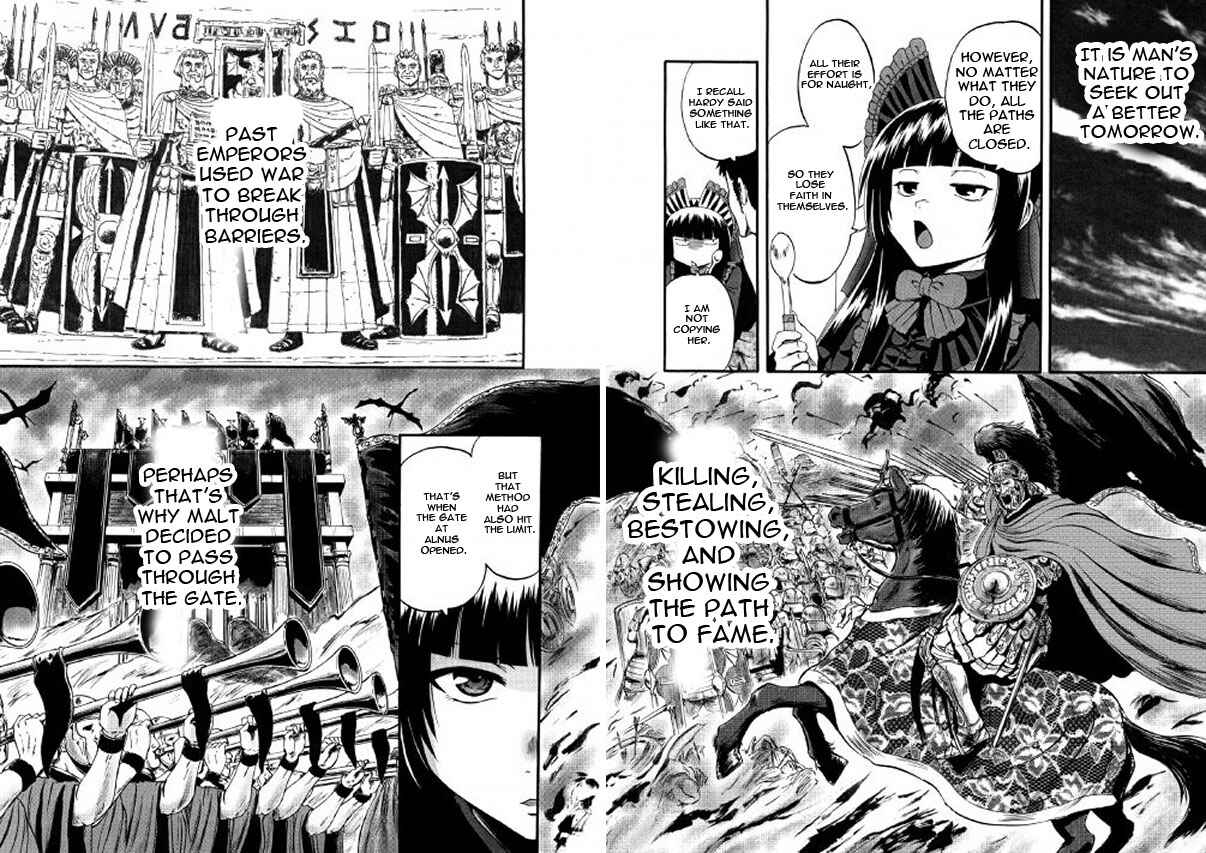GATE - Jieitai Kanochi nite, Kaku Tatakaeri Chapter 61 - Page 14