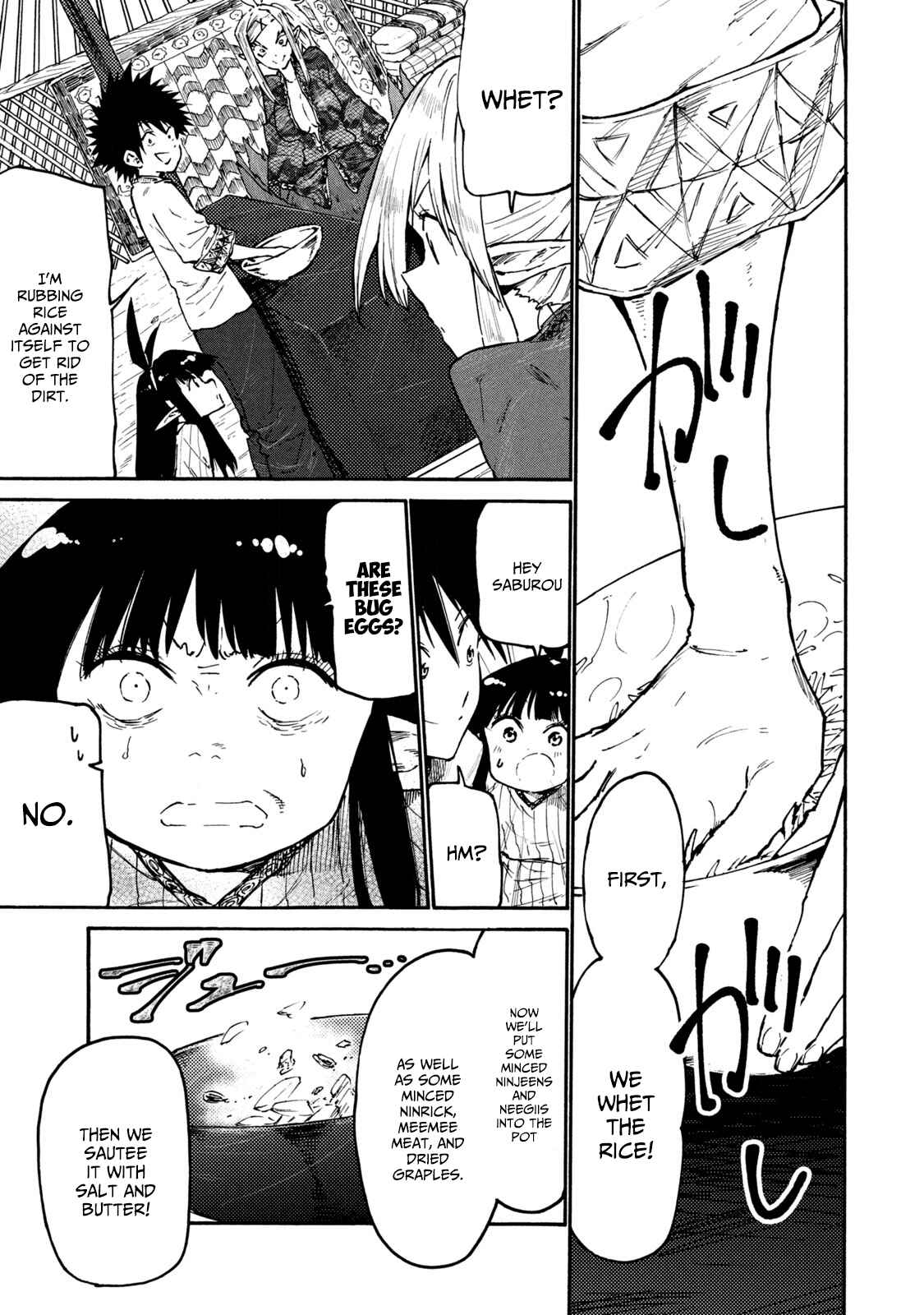Mazumeshi Elf to Yuuboku gurashi Chapter 36 - Page 11