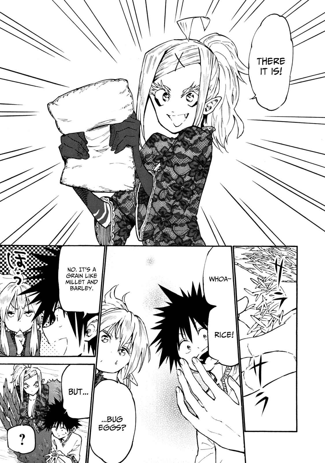 Mazumeshi Elf to Yuuboku gurashi Chapter 36 - Page 9