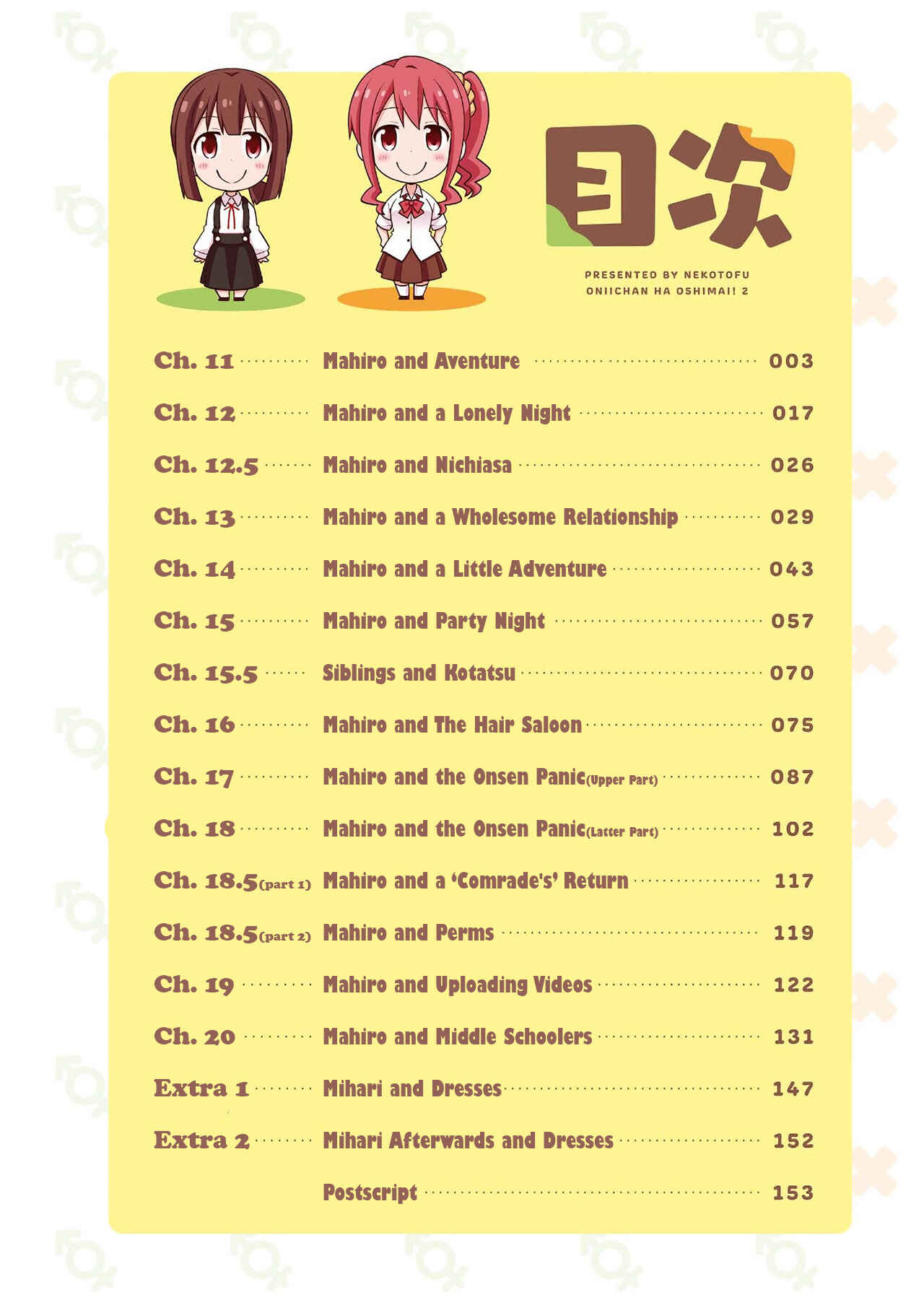 Onii-chan wa Oshimai! Chapter 20.9 - Page 3