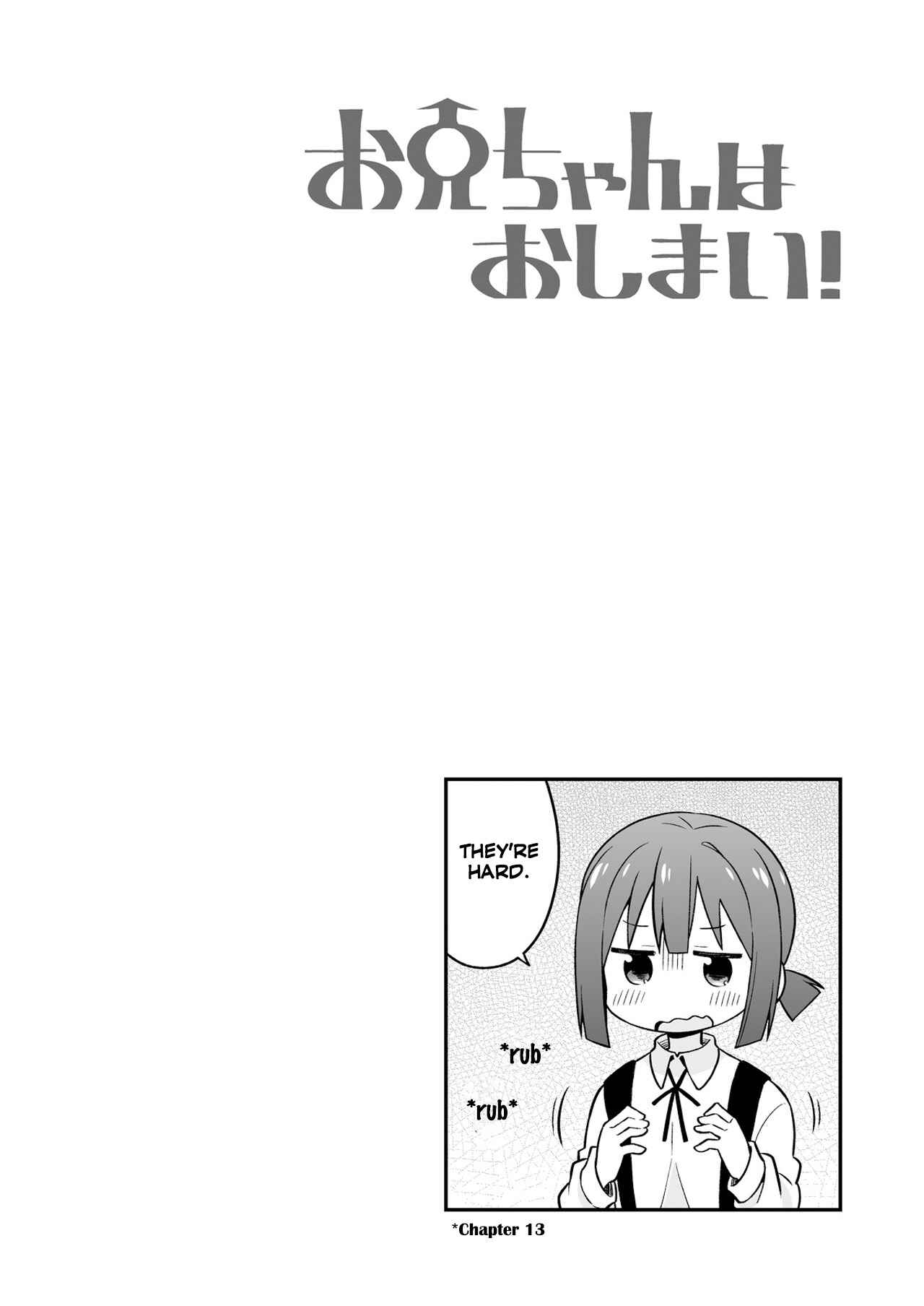 Onii-chan wa Oshimai! Chapter 20.9 - Page 5