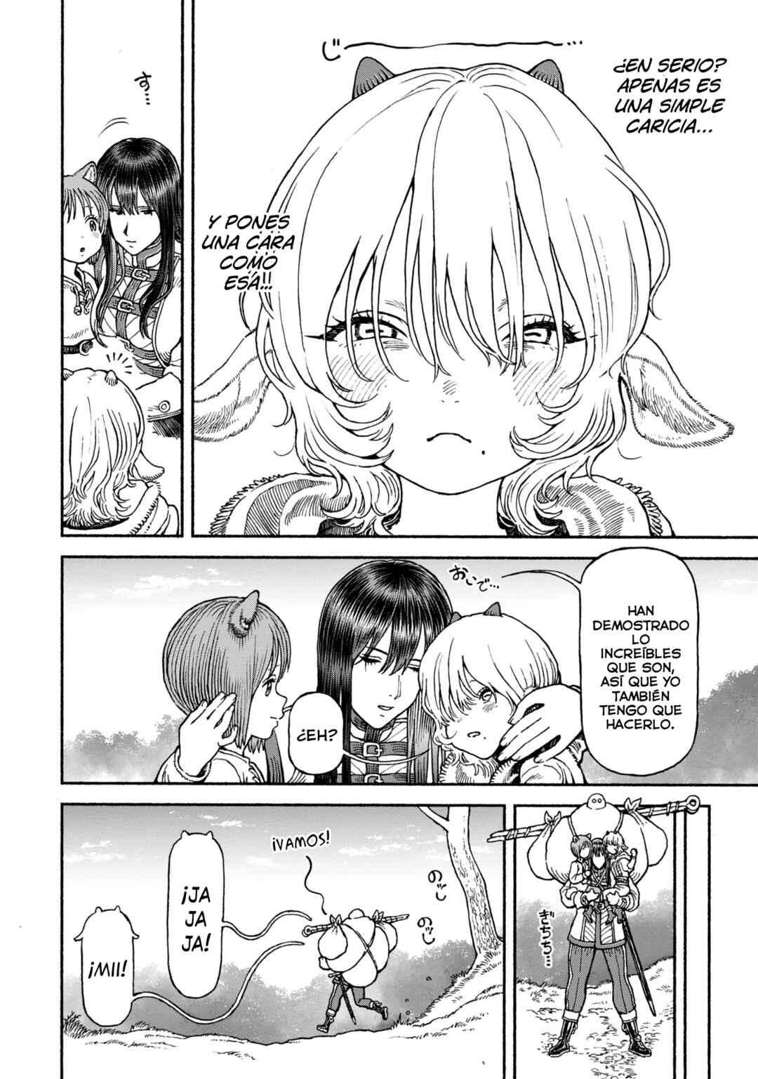 Onna Kishi to Kemomimi no Ko Chapter 53 - Page 12