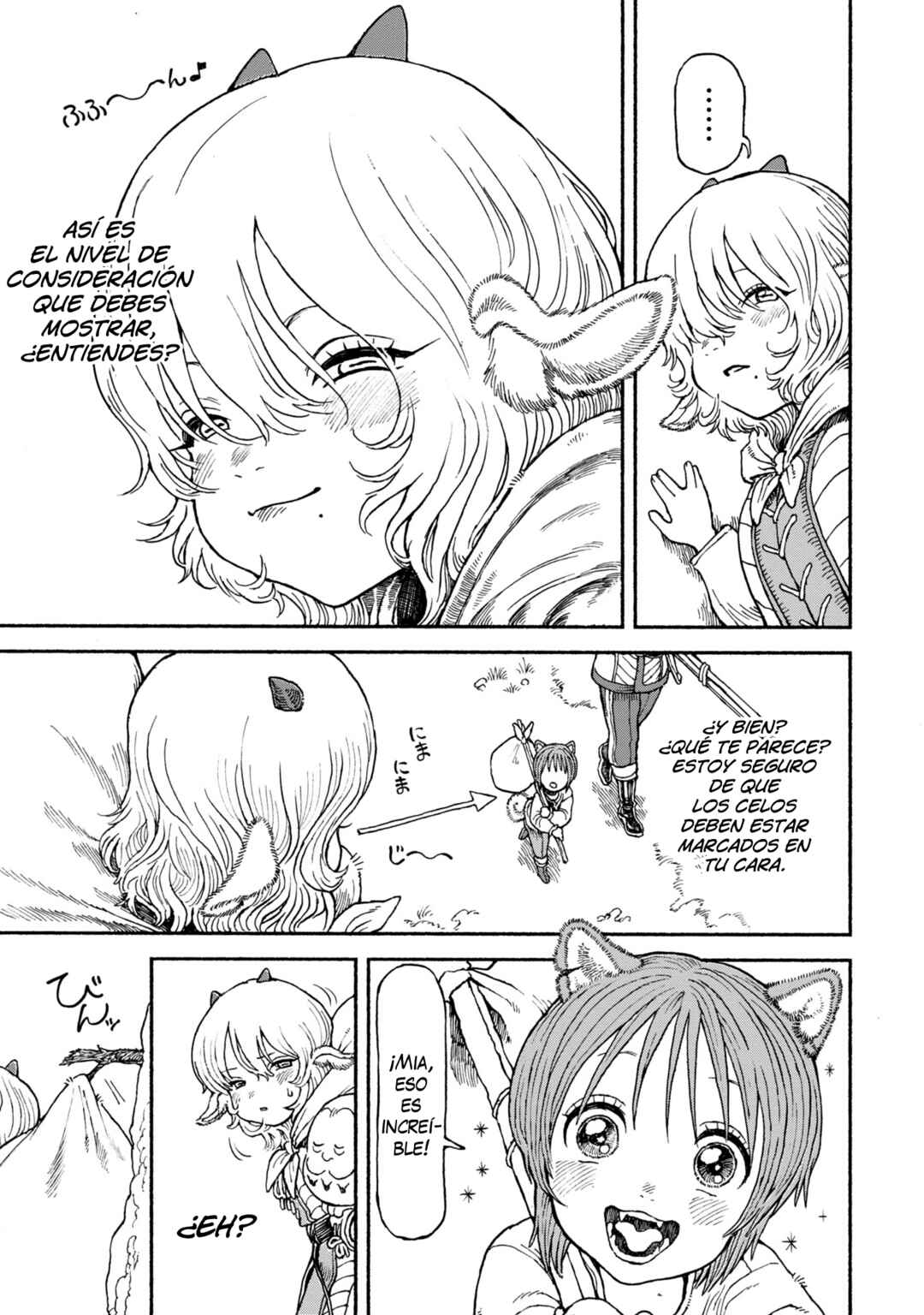 Onna Kishi to Kemomimi no Ko Chapter 53 - Page 7