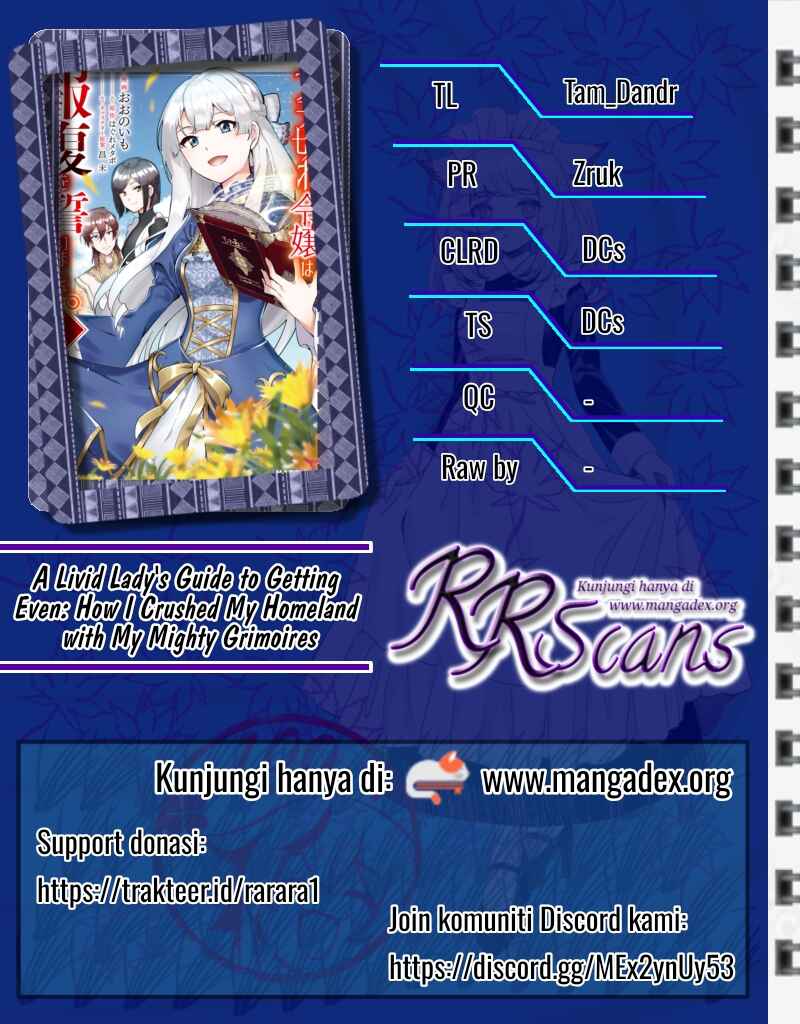 Buchigire Reijou wa Houfuku wo Chikaimashita. ~Madousho no Chikara de Sokoku wo Tataki Tsubushimasu~ Chapter 3 - Page 1